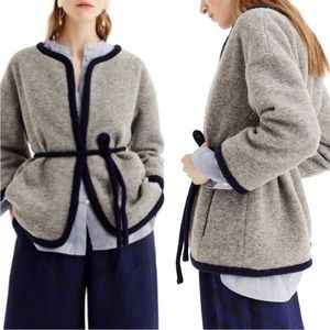 J Crew Boiled Wool Coat